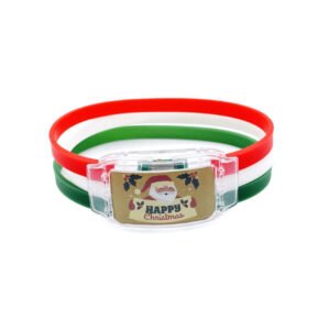 Glowing LED Silicone Wristbands – Custom Luminous Event Bracelets for Festivals, Concerts & Christmas Gifts (Wholesale)