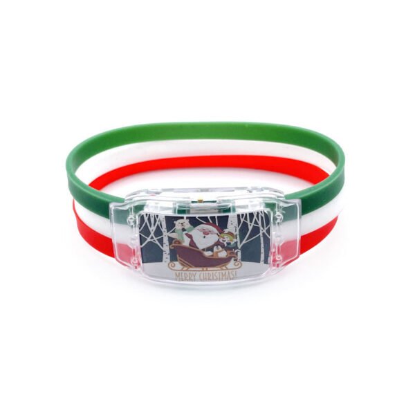 Glowing LED Silicone Wristbands – Custom Luminous Event Bracelets for Festivals, Concerts & Christmas Gifts (Wholesale) - Image 7