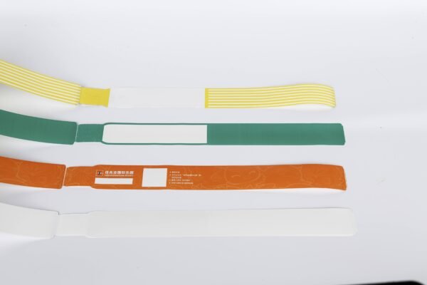 Patient Identification Medical Thermal Wristbands – Adult Hospital ID Bands with Blank Printable Adhesive Strip - Image 2