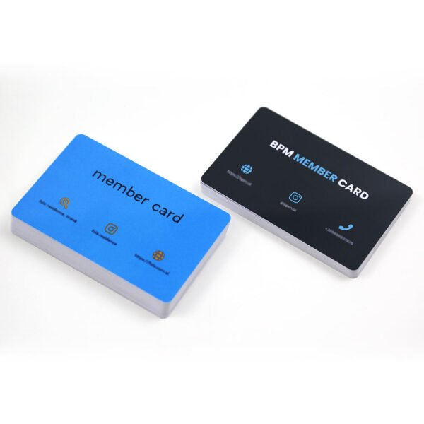 Luxury PVC NFC Business Cards – Custom Transparent High-end Plastic VIP & Membership Cards - Image 5