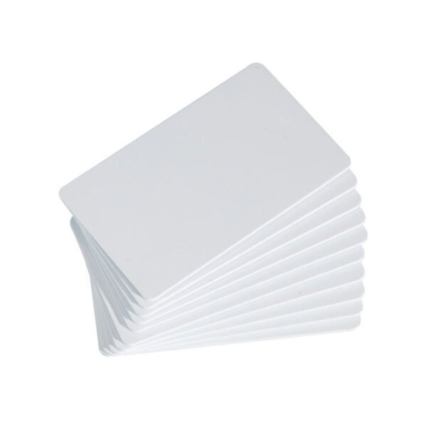 Printable White PVC NFC Card – 13.56MHz ISO14443A Blank RFID Card (Inkjet/Offset Printable)