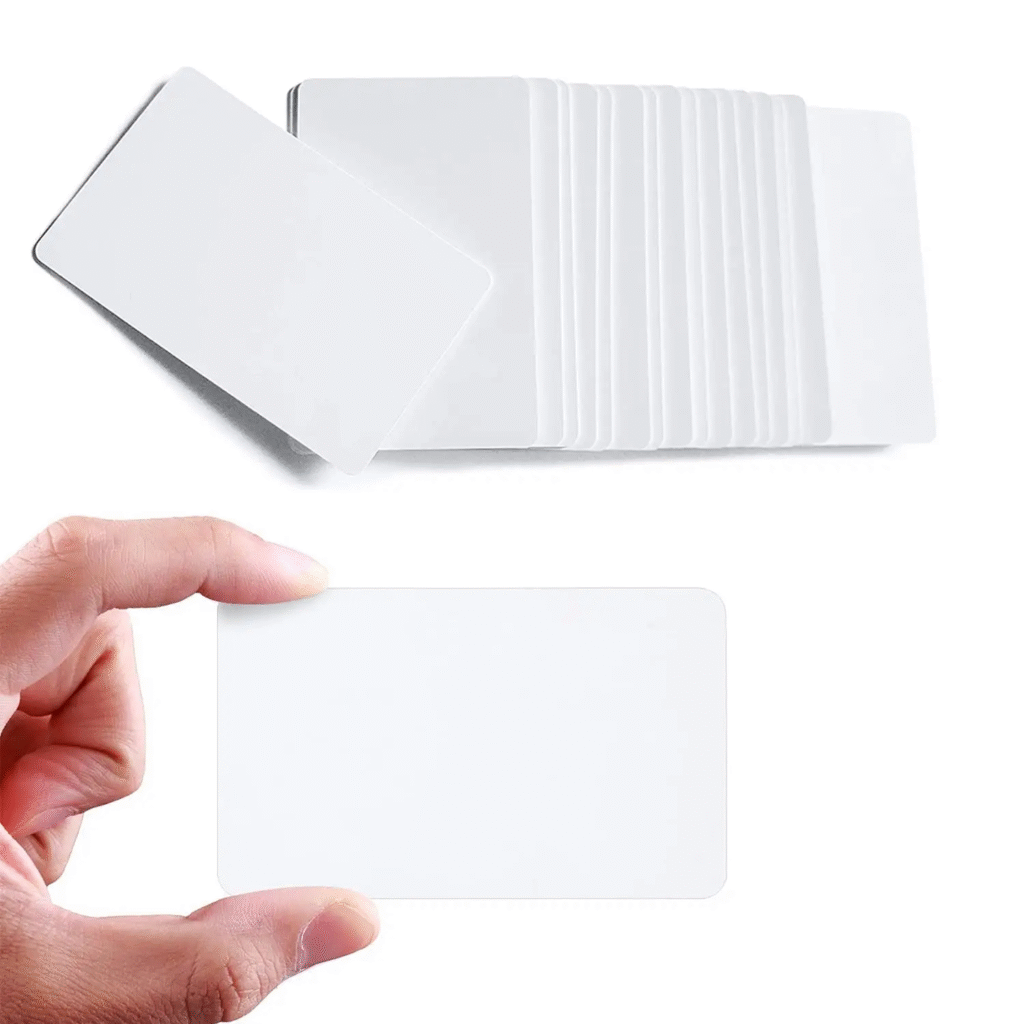 Custom Printed NFC Smart Cards – 13.56MHz F08 / TK4100 / T5577 RFID PVC Cards for Hotels, Parking, Access Control & Membership