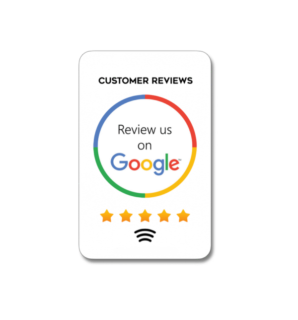 Reusable NFC Smart Review Card with QR Code – 13.56MHz RFID Tap-to-Review Business Card - Image 7