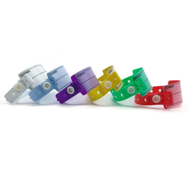 Disposable Vinyl Hospital Wristbands – Writable Patient Identification Bracelets for Healthcare & Events - Image 4
