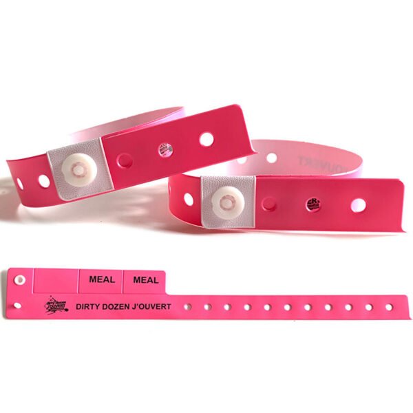 Custom Vinyl Wristbands – Disposable PVC Event Bracelets with QR Code Printing for Festivals, Parties & Medical ID - Image 9