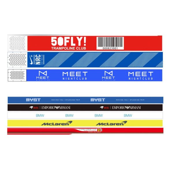 RFID Paper Event Wristbands – 13.56MHz Thermal Printable Disposable Wristbands for Concerts, Festivals & Activities - Image 5