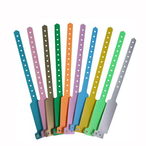 Wholesale Custom PVC Festival Wristbands – Event Ticket ID Bands for Parties, Concerts & Crowd Control