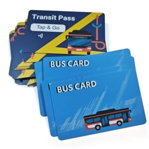 Customized RFID Public Transport Card – 13.56MHz Prepaid Public Transport Card for School Bus