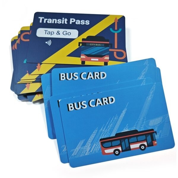 Eco-friendly 13.56MHz NFC RFID Paper Card – Waterproof Public Transport Ticket & Access Control Pass - Image 4
