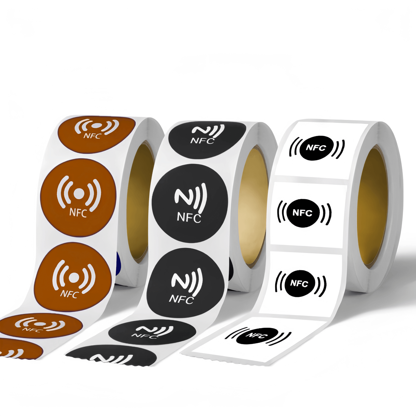 Reusable NFC RFID Sticker Tag – 10mm Mini Rewritable NFC Chip Label (Free Sample Available)