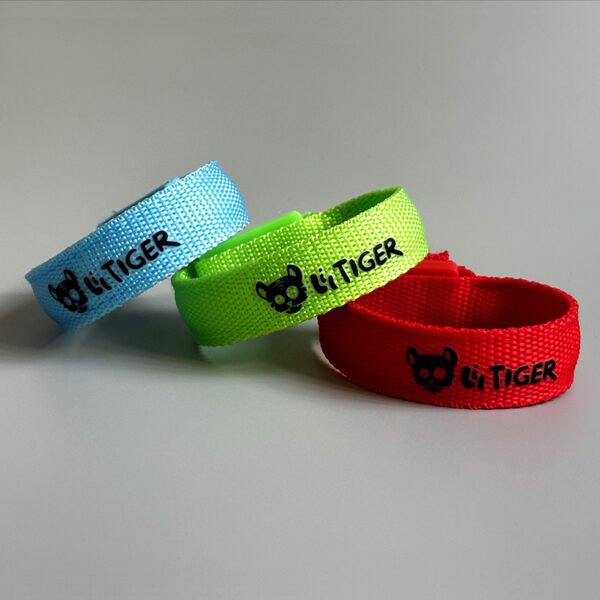 Sound-Activated LED Fabric Wristband – Custom Glowing Luminous Event Bracelets for Festivals, Concerts & Parties - Image 2