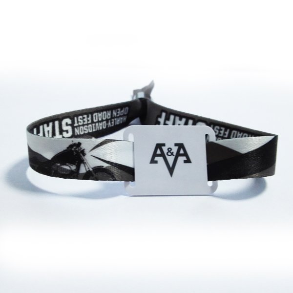 Custom Printed NFC Fabric Wristband – Elastic Woven RFID Event Bracelets for Festivals, Sports & Access Control - Image 3
