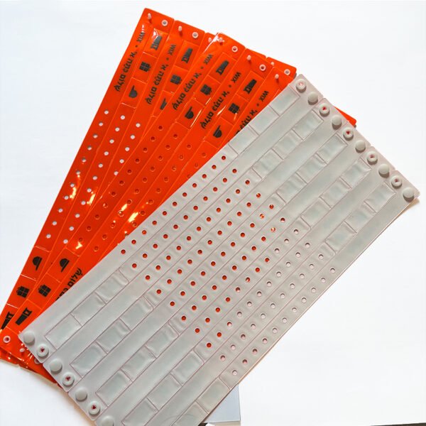 RFID Vinyl Wristbands – Custom PVC Event Bracelets with Logo & QR Code Printing for Concerts, Festivals & Hospitals - Image 7