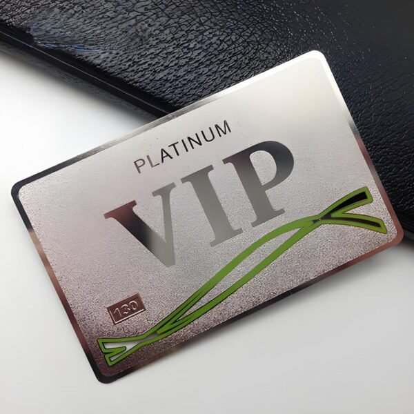 Metal Rfid Card Custom RFID Metal Card – 13.56MHz NFC Stainless Steel Smart Card for ...