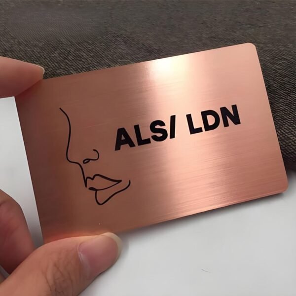 Metal Rfid Card Custom RFID Metal Card – 13.56MHz NFC Stainless Steel Smart Card for ...