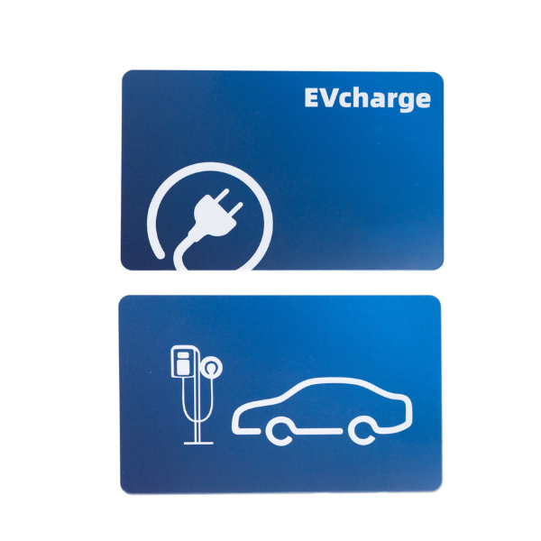 R-PVC Eco-Friendly RFID Card – 13.56MHz Blank NFC EV Charging Card for Sustainable Access Control, Transportation & Cashless Payment