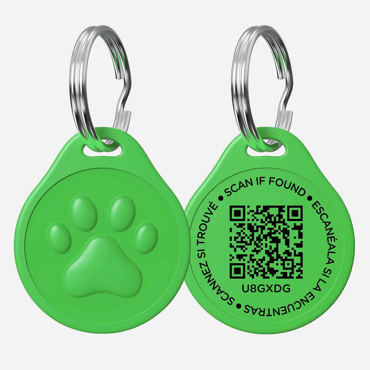 Wholesale Customizable Pet Dog Tag — Durable Waterproof QR Code ID Tag with Personalized Print for Collars - Image 7
