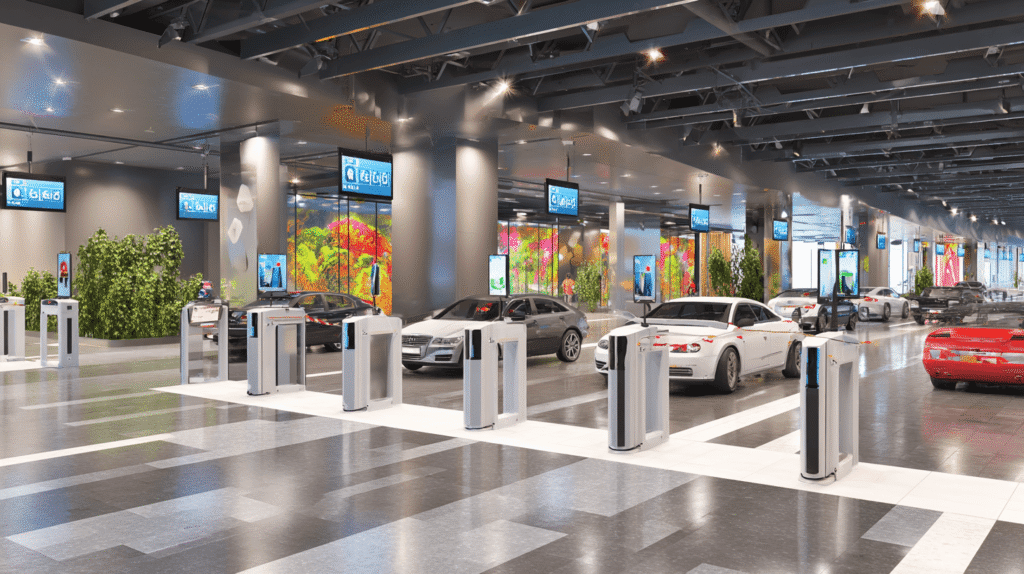 RFID SOLUTION FOR Commercial Parking Lots & Shopping Malls
