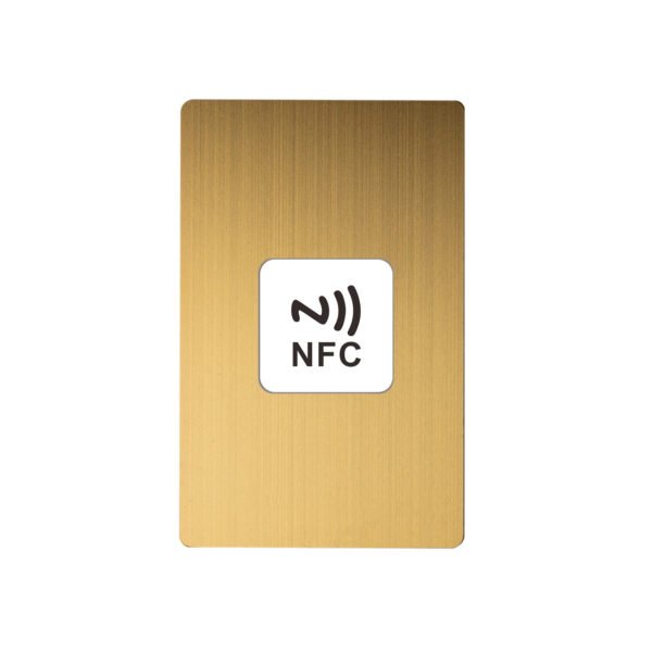 High-Quality Luxury RFID Metal NFC Business Cards – Custom Blank Stainless Steel Smart Cards with NTAG213 / NTAG215 / NTAG216 Chips for Membership, Access Control & Corporate Branding