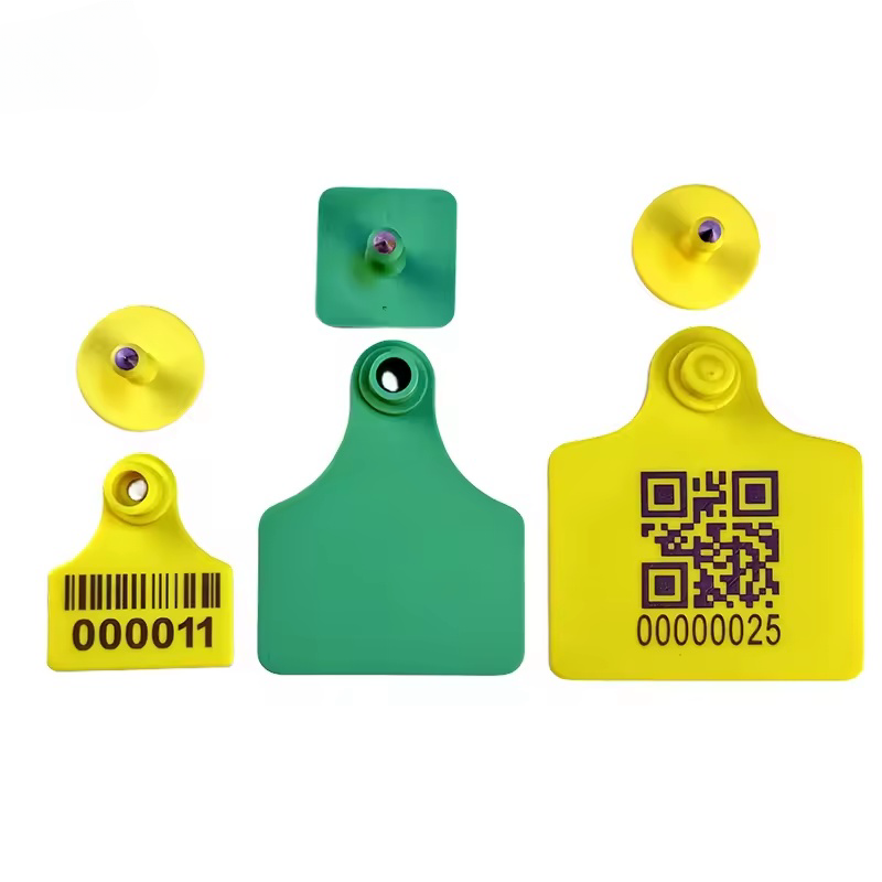UHF RFID Livestock Ear Tags – FDX-B / HDX NFC Animal Identification Chips for Cattle, Sheep, Goats & Pigs