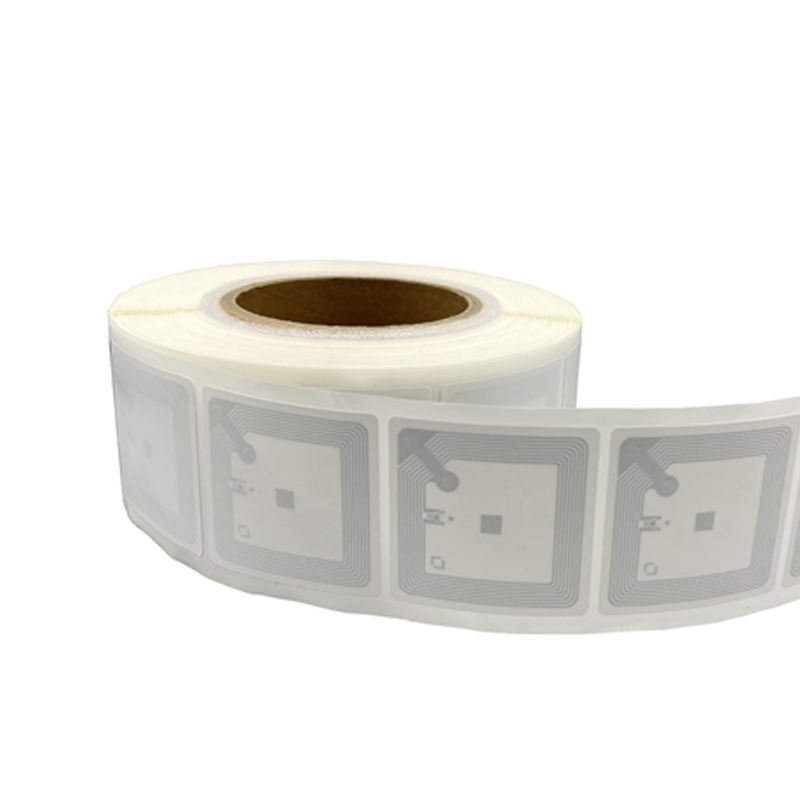 Printable HF RFID library labels for books and media. 13.56MHz tags support ISO15693/ISO14443 standards, enabling circulation, inventory, and anti-theft management.