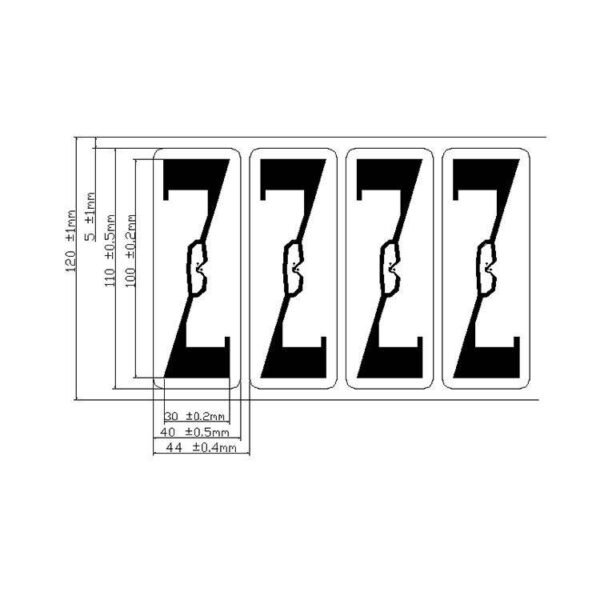 UHF Tamper-Proof RFID Windshield Tag (ISO 18000-6C/GEN2) – Printable, EPC Encoding, One-Time Use for Tolling & Parking Access - Image 2