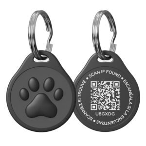 Wholesale Customizable Pet Dog Tag — Durable Waterproof QR Code ID Tag with Personalized Print for Collars