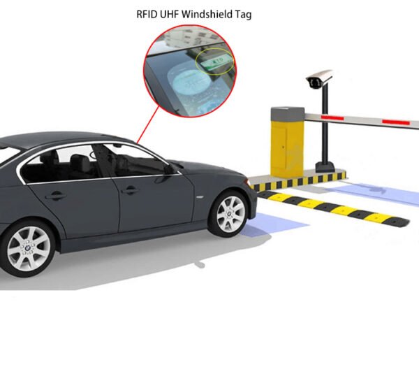 UHF Tamper-Proof RFID Windshield Tag (ISO 18000-6C/GEN2) – Printable, EPC Encoding, One-Time Use for Tolling & Parking Access - Image 6