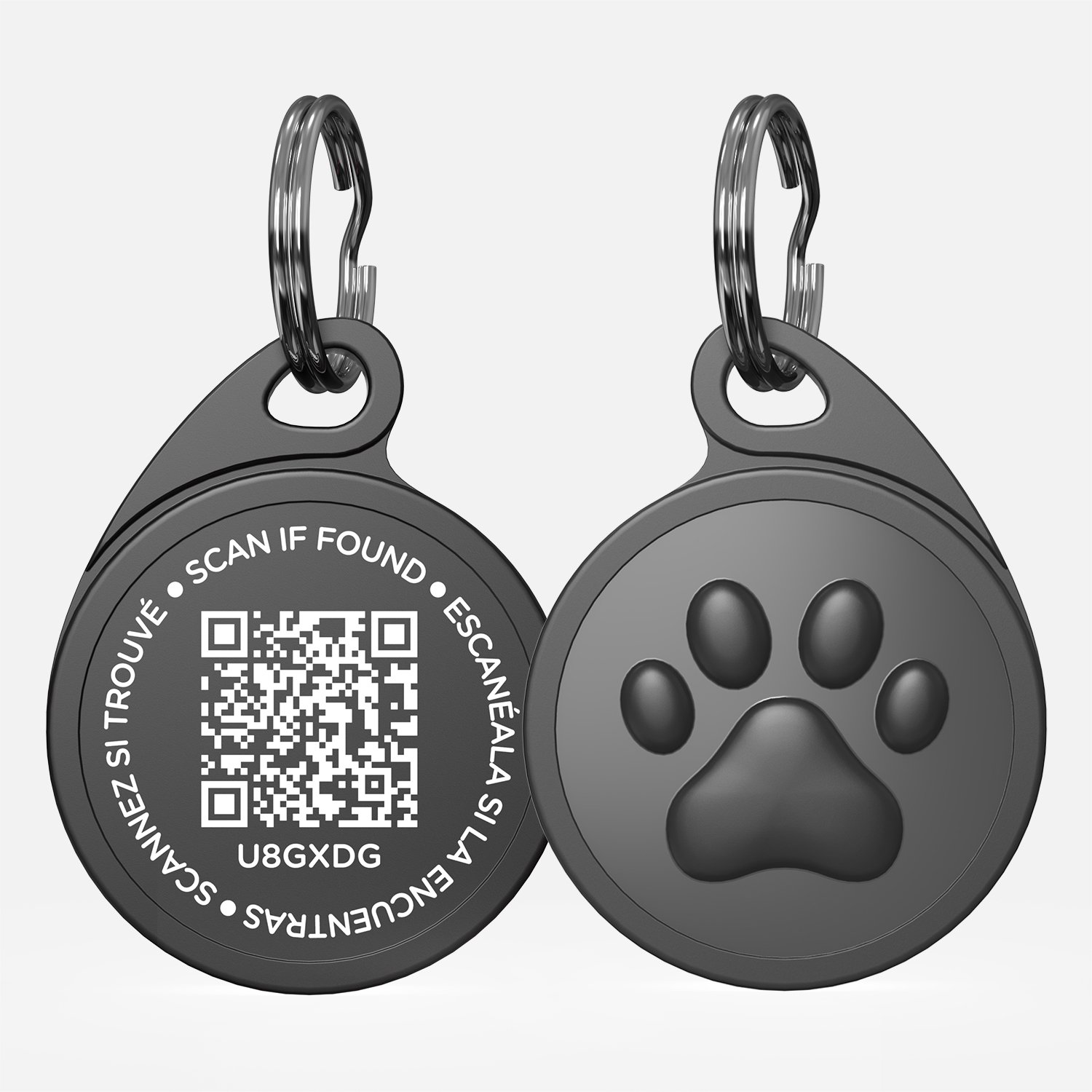 Wholesale Customizable Pet Dog Tag — Durable Waterproof QR Code ID Tag with Personalized Print for Collars - Image 3