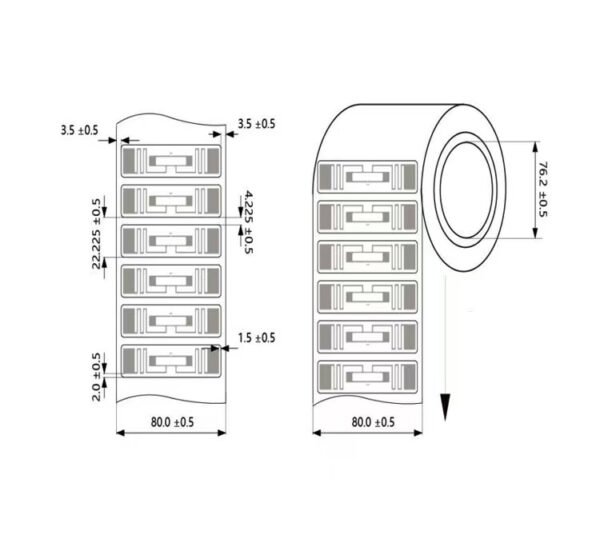 Cheap UHF RFID Label – Custom Passive Smart Label Sticker Tag for Asset Tracking - Image 5