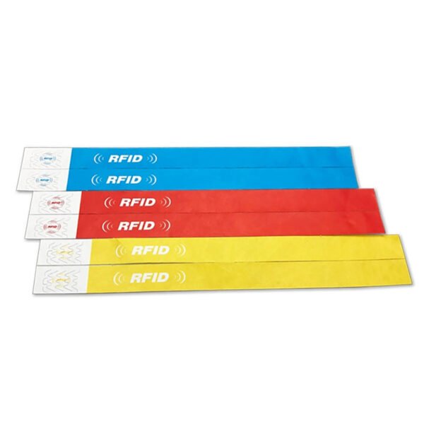 Disposable NFC Tyvek Wristband – Waterproof RFID Thermal Printable Event & Promotional Bracelet with Custom Logo and Ticket Encoding - Image 4