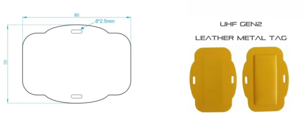 Gas Cylinder & Oxygen Bottle Tank UHF RFID On-Metal Leather Tag – Inventory Tracking & Management - Image 4